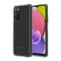 AXS - ULTRA CLEAR etui teste contre les chutes pour Samsung Galaxy A03s, Transparent-Design minimaliste offrant une protection contre les chutes de 6 pieds