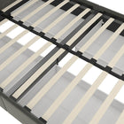 Lit rembourré Rose avec espace de rangement, velours gris-8