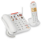 VTech - Téléphone avec/sans fil amplifié avec répondeur (SN5147)-1 ligne