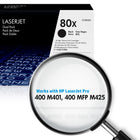 HP – Cartouches de toner LaserJet noir à rendement élevé d’origine 80X (CF280XD), paquet de 2-Contenu de la boîte : Deux cartouches de toner HP 80X (CF280XD)