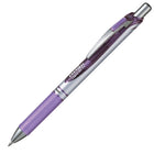 Pentel − Stylo gel EnerGel remplissable avec prise − rétractable − 0,7 mm − lilas-Stylo à Encre Gel
