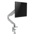 Uplite – Support articulé à ressort mécanique entièrement réglable pour un moniteur de jusqu'à 32 po, argent (UPMM32M)-Fixation sur l'arrière de votre bureau (jusqu'à 4 po d'épaisseur) par l'intermédiaire d'un serre-joint en C ou d'un passe-fil en option