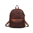 Tolredo Cronos Leather Backpack Bag - Brown-Mode de vie durable et responsable : aucun produit chimique utilisé dans le processus de tannage du cuir (tannage végétal)