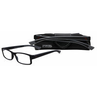 Sportex - Lunettes de lecture performance force +1.25 - Doux au toucher-Monture entierement en plastique