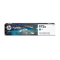 HP – Cartouche d'encre cyan PageWide 972A d'origine, (LOR86AN)-Couleur : cyan