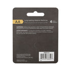 Staples - Technologies AA Alcaline Batterie, Paquet de 4-Type De Pile: Alcaline Batterie