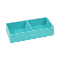 Poppin - Plateau This + That flexible, turquoise-Le plateau This + That Poppin turquoise s'harmonise parfaitement avec tous les produits turquoise Poppin