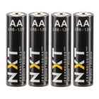 Staples - Technologies AA Alcaline Batterie, Paquet de 4-Alimentez tout en toute confiance, des jouets aux lampes de poche, en passant par les outils électriques portables et bien plus encore
