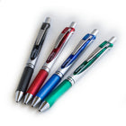 Pentel - Stylos à encre gel liquide EnerGelMC - pointe rétractable - 0,7 mm - bleu - paquet de 4-L’encre gel liquide sèche si rapidement que même les gauchers l’adorent