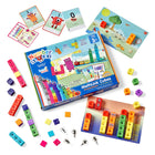 Hand 2 Mind - Kit d'activite avec cubes Numberblocks Mathlink de 1 à 10-Chaque ensemble comprend 100 cubes MathLink Numberblocks, 59 plaques frontales, 54 autocollants, 11 numeros, 11 cartes de personnages, 15 cartes d'activite Write 'N' Wipe recto-verso, 1 support pour zero et 1 guide d'activite.