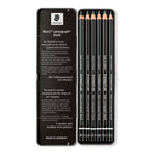 Staedtler – Crayon Lumograph, paquet de 6-4 graduations de mine : 8B, 6B, 4B et 2B