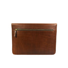 Tolredo Mantra Leather Macbook Sleeve - Bohemian Thar - Tan-Dimensions: 11 x 16 x 1 pouce