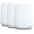 Netgear - Système maillé WiFi 6 tri-bande Orbi-Couverture WiFi : 7 500 pieds carrés