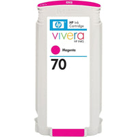 HP – Cartouche d’encre magenta 70 (C9453A)-Magenta