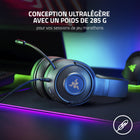 Razer - Kraken V3 X Casque de jeu USB filaire-Offrant une meilleure prise de parole et suppression du bruit, le micro pliable assure une meilleure clarté et une représentation naturelle de votre voix