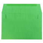 JAM Paper Enveloppes recyclées pour invitations à fermeture gommée Brite Hue, 5 3/4 x 8 3/4 po, vert Noël, paq./100-Taille : A9 (5 3/4 x 8 3/4 po)
