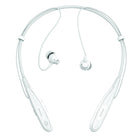 Écouteurs Bluetooth sans fil Brookstone Fitlink - Blanc-Écoutez confortablement et avec style, où que vous soyez