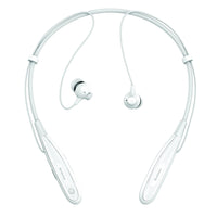 Écouteurs Bluetooth sans fil Brookstone Fitlink - Blanc-Écoutez confortablement et avec style, où que vous soyez