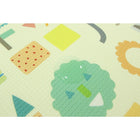 Baby Care – Tapis de jeu, motif pétales de mer, gris, moyen -Imperméable et facile à nettoyer et à maintenir