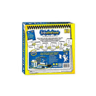 Jeu Telestrations 8 joueurs, l’original-Inclus : 8 carnets de croquis de couleur effaçables à spirales, 8 marqueurs à effacement sec, total de 1700 mots et phrases à dessiner et à deviner (142 cartes recto verso), un sablier de 60 secondes, 8 chiffons de nettoyage et 1 carnet d’instructions