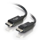 C2G - Câble Displayport avec loquets M/M, noir, 10 pi-Connecter directement une sortie DisplayPort à une entrée DisplayPort