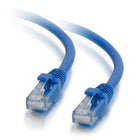 C2G - Câble de raccordement réseau Ethernet Cat5e Snagless non blindé (UTP) de 2 pieds - Bleu-Câbles Ethernet