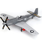 Dragon Blok - Avion de Chasse P-51 Mustang -Compatible avec les principales marques