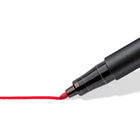 Staedtler – Lumocolor Marqueurs permanents Dry Safe – pointe moyenne – couleurs assorties – paquet de 8  -L’encre à faible odeur sèche en quelques secondes