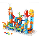VTech - Marble Rush Ensemble de Launchpad - 89 pièces-Comprend 10 billes, une fusée musicale avec spectacle de lumière, des rampes, des pistes rapides, des lanceurs extrêmes et des bases qui se connectent facilement ensemble