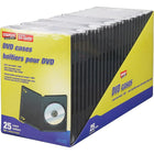 Staples - Boîteirs pour DVD, paq./25-Boîtiers simples pour DVD