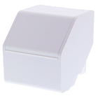 Bostitch Office Konnect Bac de rangement avec couvercle amovible et 2 séparateurs modulaires, blanc-Plateau de rangement de bureau parfait pour ranger des stylos, des crayons, des pinces, des punaises et d'autres petits objets personnels (non inclus)