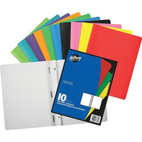 Hilroy - Couvertures, couleurs variées, paq./10-Les couvertures de rapport de format lettre donnent aux présentations un aspect professionnel