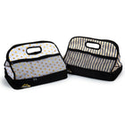 Luciano - Grand porte-aliments isolé à double couche, 16.75 x 13.25"-5