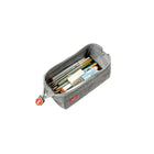 ZIPIT Trousse Lenny-Gris Chiné-7.6” x 4.5” x 2.9” (19.5x11.5x7.5CM)