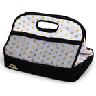 Luciano - Grand porte-aliments isolé à double couche, 16.75 x 13.25"-Measure: 16.5"L x 10.5"H x 12"W