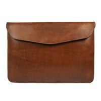 Tolredo Mantra Leather Macbook Sleeve - Bohemian Thar - Tan-100% cuir de première qualité, fabriqué à la main avec du cuir de source éthique