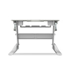 Support poste de travail assis debout TygerClaw (TYDS14014)-Ajustement continu de la hauteur pour une position assise ou debout confortable à votre guise