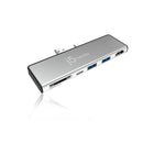 J5Create JCD324 Ultradrive Mini-Dock station d'accueil pour Surface Pro 7 - Argent-Mini station d'accueil pour Microsoft Surface Pro 7