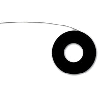 Quartet - Ruban quadrillé, 648 po x 1/16 po, noir-Ruban quadrillé pour tableaux blancs