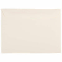 JAM Paper - Enveloppes Strathmore pour livret - 9" x 12" - Vélin ivoire - Paquet de 500-Couleur : ivoire tissé.