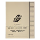 Cahier d'exercices pour l'école Hilroy - 1 ligne rouge et 2 lignes bleues - 40 pages - paquet de 25-Format des 20 feuilles: 7 1/8 po x 9 1/8 po