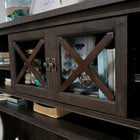 Sauder - Bahut Costa 422983, chêne café-Dimensions : 64 5/8 x 13 1/4 x 40 (po)