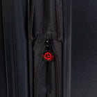 Air Canada - Valise de cabine rigide à roulettes pivotantes de 20 po Milan Collection - Noir-Sangle de compression intérieure pour un rangement organisé et sûr