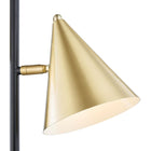 Union & Scale - MidMod - Lampe De Table - laiton-Contruction entierement en metal et cable en pvc