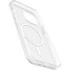 OtterBox - Symmetry MagSafe Coque pour iPhone 16e/15/14/13 - Transparente-Les aimants intégrés s'enclenchent fermement sur les chargeurs et accessoires MagSafe