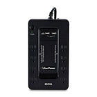 CyberPower - Système d'alimentation sans coupure UPS, 8 prises, 650 VA / 360 W (SX650U-FC)-Capacité : 650 VA / 360 W