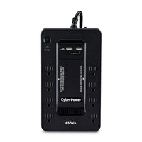 CyberPower - Système d'alimentation sans coupure UPS, 8 prises, 650 VA / 360 W (SX650U-FC)-Capacité : 650 VA / 360 W
