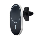 Powerology - Support pour bouche d'aération 15 W avec MagSafe - Noir-Noir