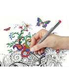 Staedtler - Feutres pigmentes, couleurs assorties, paquet de 6-Resistant à l‘eau sur papier