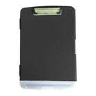 StaplesMD – Planchette à pince pour boîte de rangement, noir-Planchette à pince de rangement en plastique durable